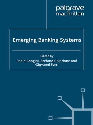 cover image of Emerging Banking Systems